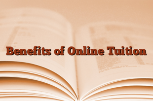 Benefits of Online Tuition
