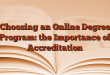Choosing an Online Degree Program: the Importance of Accreditation