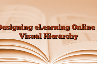 Designing eLearning Online – Visual Hierarchy