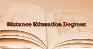 Distance Education Degrees