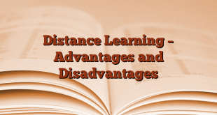 Distance Learning – Advantages and Disadvantages