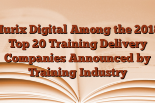 Hurix Digital Among the 2018 Top 20 Training Delivery Companies Announced by Training Industry
