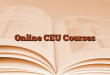 Online CEU Courses