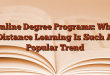Online Degree Programs: Why Distance Learning Is Such A Popular Trend