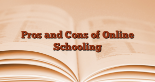 Pros and Cons of Online Schooling