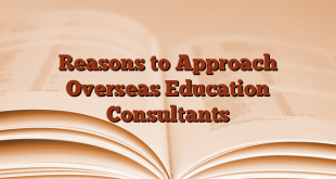 Reasons to Approach Overseas Education Consultants