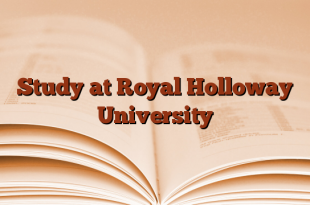 Study at Royal Holloway University