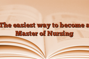The easiest way to become a Master of Nursing