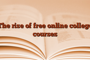 The rise of free online college courses
