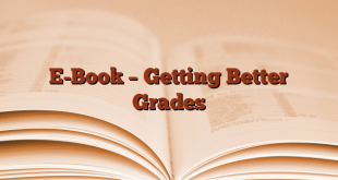 E-Book – Getting Better Grades