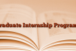 Graduate Internship Programs