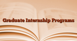 Graduate Internship Programs