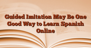 Guided Imitation May Be One Good Way to Learn Spanish Online