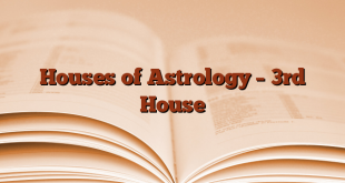 Houses of Astrology – 3rd House
