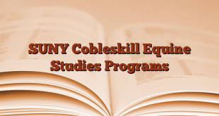 SUNY Cobleskill Equine Studies Programs