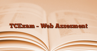 TCExam – Web Assesment
