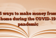 6 ways to make money from home during the COVID-19 pandemic