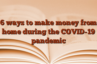 6 ways to make money from home during the COVID-19 pandemic