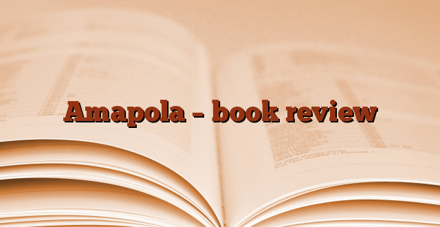 Amapola – book review