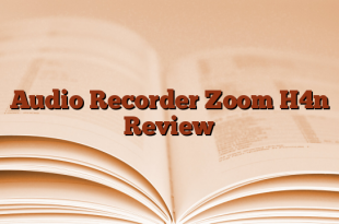 Audio Recorder Zoom H4n Review