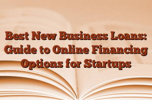 Best New Business Loans: Guide to Online Financing Options for Startups