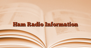Ham Radio Information