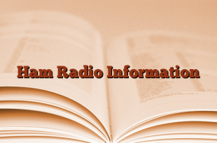 Ham Radio Information
