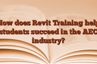 How does Revit Training help students succeed in the AEC industry?