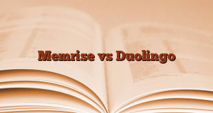 Memrise vs Duolingo
