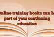 Online training books can be part of your continuing education