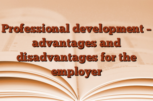 Professional development – advantages and disadvantages for the employer