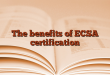 The benefits of ECSA certification