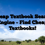 Cheap Textbook Search Engine – Find Cheap Textbooks!