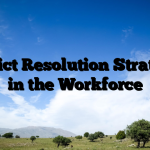 Conflict Resolution Strategies in the Workforce