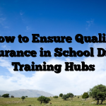 How to Ensure Quality Assurance in School Direct Training Hubs