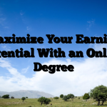 Maximize Your Earning Potential With an Online Degree